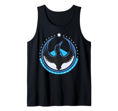 Minnesota Rebel Bird Alliance Resistance No Kings Loon Tank Top