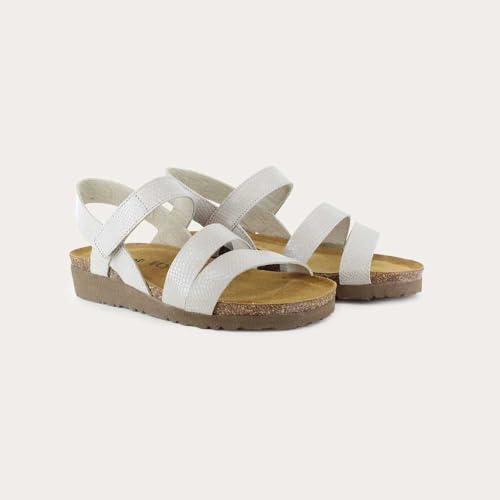 Image of NAOT Kayla Women's Sandals - Supportive 3-Strap Design with Backstrap, Cork & Latex Footbed - Arch Support - Travel-Friendly Comfortable Walking Sandals for All-Day Wear