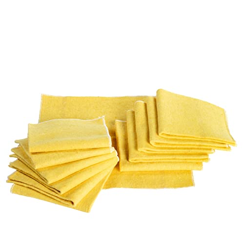efase Pack 12 Gamuza Amarilla quitapolvo 40 x 40 cm.