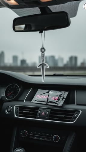 Image of PumpCar 2 pieces Ninja Kunai double-sided hanging Japanese anime cherry-scented One Piece car air freshener Cool for rearview mirror Car Interior Accessories Household Gifts