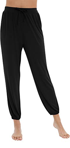 WiWi Pajama Pants for Women Lounge Joggers Yoga Viscose from Bamboo Bottoms Plus Size Pajamas Pant Sweatpants S-4X3