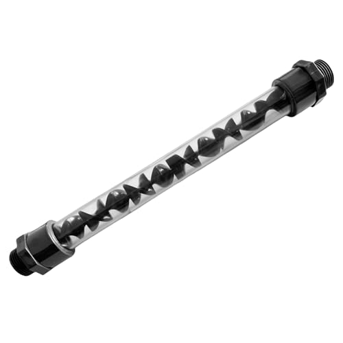 1” Static Mixer, NPT Screw Thread Connection, Inline Static Mixer for Gas-Liquid Mixing, Agricultural Fertilizer Mixing (1inch)