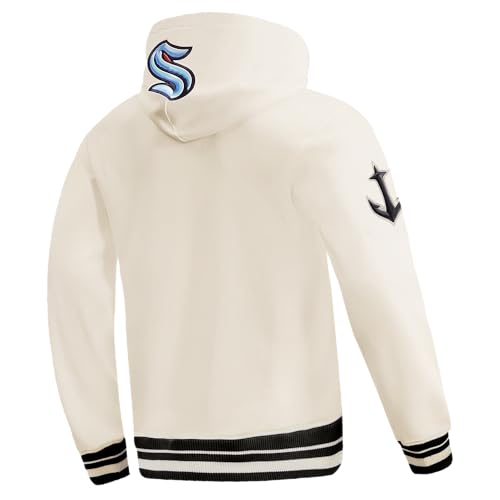 Image of Pro Standard Men's NHL Retro Classics Brushed Back French Terry Pull Over Hoodie