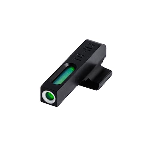 Image of TRUGLO TFX Handgun Sight | Durable Shock-Resistant Compact Brightly Glowing Tritium & Fiber-Optic Xtreme Day /Night Sight for Handguns