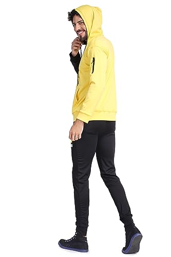 Image of YELLOW TREE Polyester Printed Tracksuits for Men | Running & Sports Tracksuits | Full Sleeve Tracksuits