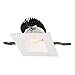 WAC Lighting R3ASAT-F927-WT Aether Square Adjustable Trim with 90 CRI LED Light Engine Flood 50 Beam 2700K Warm White