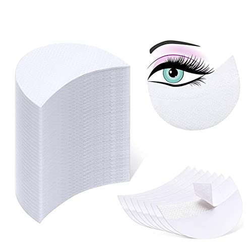 150 Piezas de Sombra de Ojos Protector de Gel Almohadillas para Bandas de Sombra de Ojos Plantillas de Sombra de Ojos para Evitar Extensiones de Pestañas Residuos