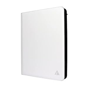 Rieton Sammelkartenalbum mit 16 Taschen, Weiß