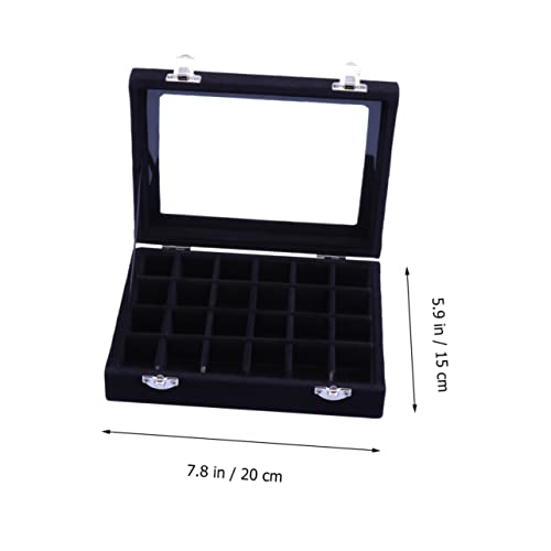 Boîte de rangement pour bijoux en bois pour éviter les bagues rayées