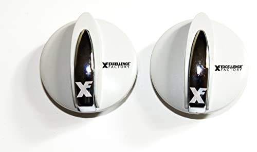 EXCELLENCE FACTORY Universal Washing Machine Knob Suitable for All Brands & LG Washing Machine Parts/Accessories & Spares/Dryer & Drain Timer Switch Knobs Set (Set of 2)