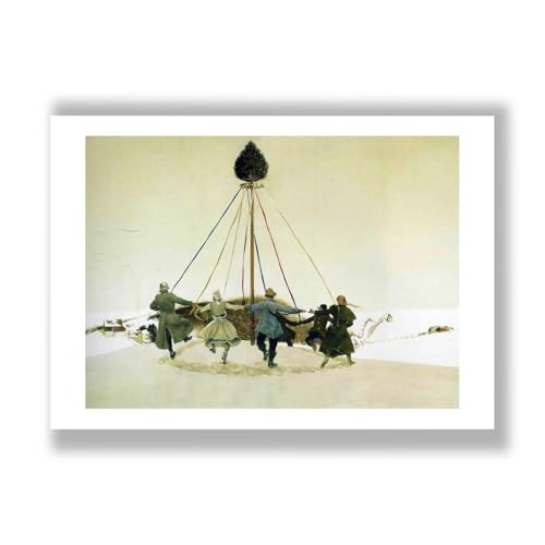 Impression art mate Andrew Wyeth Snow Hill grand format qualité musée sans reflet