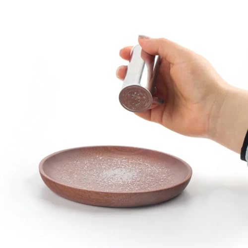 Image of Salt & Pepper Set, Stainless Steel Shakers for Oregano, Chilli Flakes, Salt & Spices (Set of 2)
