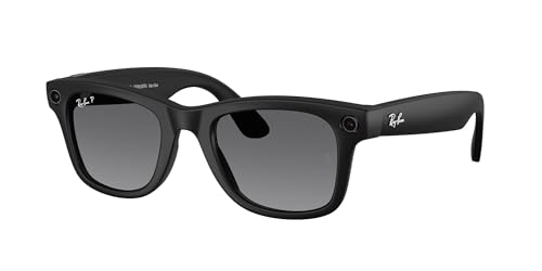 Ray-Ban Meta (Gen 2), Wayfarer, Matte Black | Smart AI...