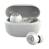 JLab Go Pop ANC True Wireless Earbuds & Charging Case, Cloud White, Active Noise Cancelling, 10mm Drivers, Dual Connect, Customize Your Sound with App, Be Aware Mode, Compact Fit, MEMS Microphone