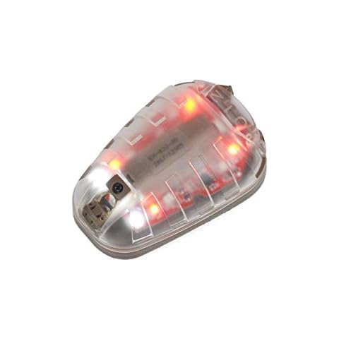 LEJUNJIE Tactical Element Helmet Light Infrared Military Airborne Survival Light Outdoor Camping Flash and Magic Tape Support Fast Helmet Rescue Light Cover