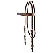 Weaver Leather Stacy Westfall ProTack Oiled Browband Headstall, Brown