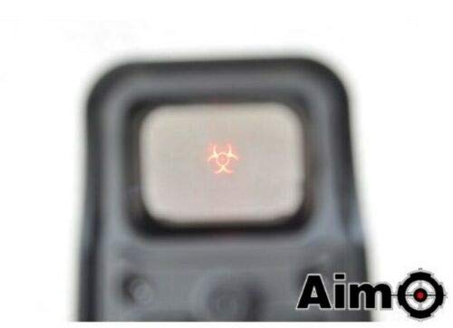 MIRINO Fucile Softair Red DOT OLOGRAFICO Punto di Mira Stile BIO-Hazard Dark Earth (EL-AO5062T)