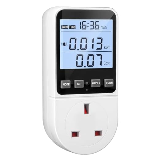 Energy Monitoring Power Meter Plug