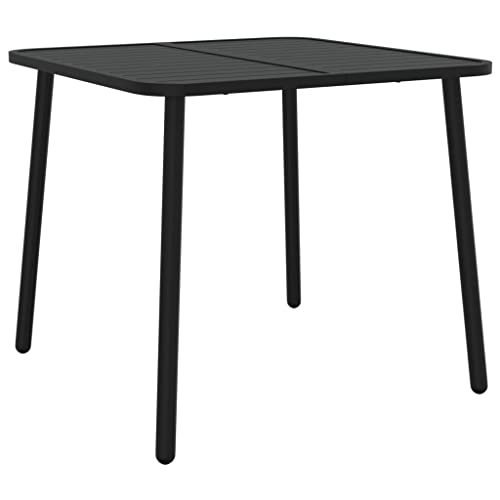 Ensemble de salle à manger de jardin table et chaises terrasse - 8
