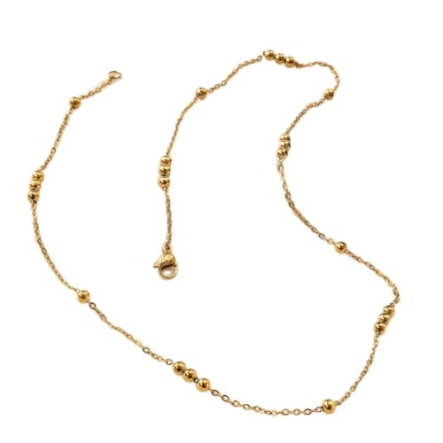 Small round bead necklace