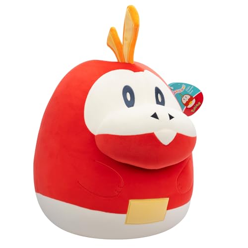 Peluche Squishmallow Fuecoco Pokémon de 35 cm, le cadeau d'anniversaire inoubliable - 4