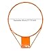 Vaveren 18 inch Basketball Rim Repair Breakaway Portable Accessories Hanging Basketball Hoop Replacement for Park Repairing Home Yard, Orange