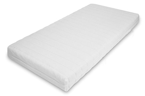 MSS e.K. Kinderbett-Matratze Komfort inkl. versteppten Bezug - 80 x 200 cm