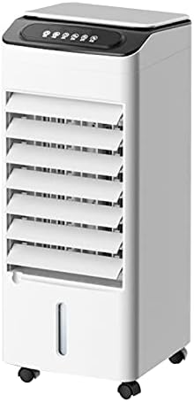 Portable Air Conditioners Tower Fan With 4L Capacity Water Tank Include Ice Crystal Boxes Oscillating With Remote Control And Button Control 3 Speed Setting And 7-Hour Timer With Wheels Pedestal Fan 2