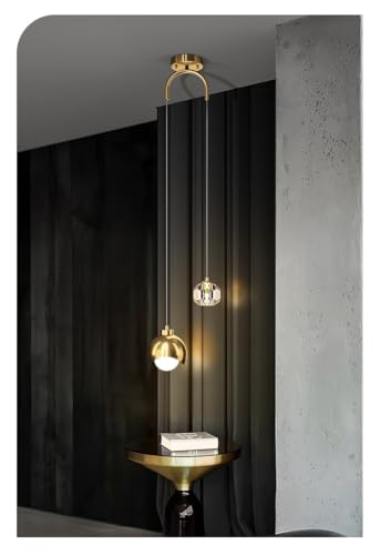 Hängeleuchte Modern LED Pendelleuchte 2 flammig Höhenverstellbar Hängelampe 3000K 4500K 6000K Farbtemperatur Verstellbar Glas Metall Esszimmer Schlafzimmer Wohnzimmer Lampe Kronleuchter (Gold) Hängeleuchte Modern LED Pendelleuchte 2 flammig Höhenverstellbar Hängelampe 3000K 4500K 6000K Farbtemperatur Verstellbar Glas Metall Esszimmer Schlafzimmer Wohnzimmer Lampe Kronleuchter (Gold)