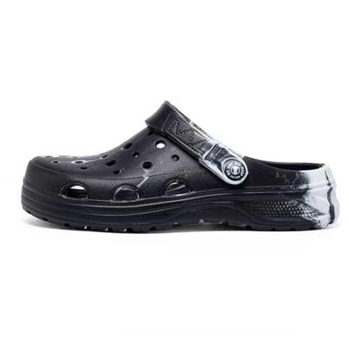 Image of Kids Boys&Girls Black Camouflage Clogs Children's Beach Shoes Classic Marbled Tie Dye Clog Little Kid