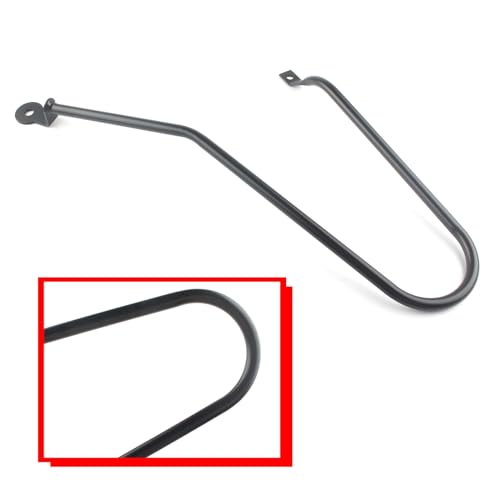 Soporte izquierdo para alforja New Pannier Rail para Triumph Bonneville T100 /T120/Thruxton 1200/Speed Twin 1200 /Street Scrambler 900 2017-2022 Twin 900/Cup 900 2016-2022 miniatura 3