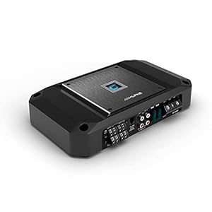 Alpine R2-A60F R-Series 4-Channel Amplifier – 150W x 4 at 2-Ohm, Hi-Res Certified