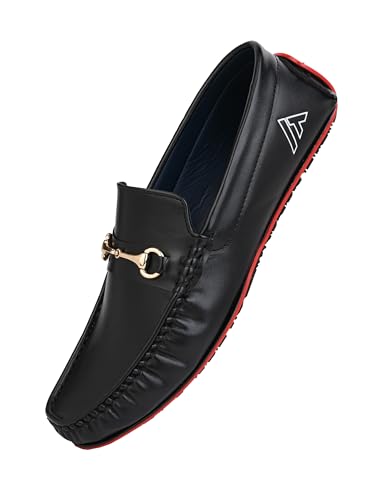 Image of ALBERTO TORRESI Synthetic Loafers - Trendy Anti-Slip Design - Vibrant Fashion Footwear for Men - Stylish Comfort with Traction, Non-Slip Sole for Safety