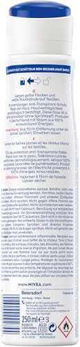 NIVEA Black & White Invisible Clear Deo Spray XXL, Anti-Transpirant mit patentierter Anti-Flecken-Formel, Deodorant mit 72h Schutz (250 ml)