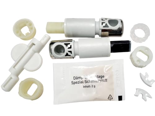LUVETT SoftClose Dämpfer-Set für WC-Sitz mit Absenkautomatik (2 Stk.) – Ansicht 3