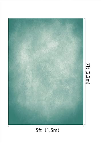 Kate Abstract Light Green Photography Background - 1.5x2.2m/5x7ft Portrait Backdrop, Lake Blue, 1.5*2.2m - Image 2