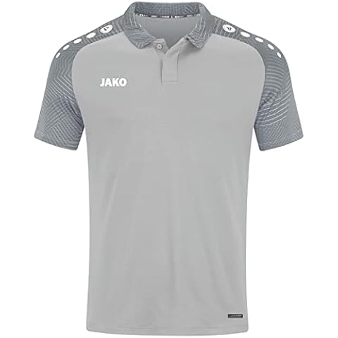 JAKO Polo Performance, Gris Suave/Gris Piedra, Small para Hombre Cover