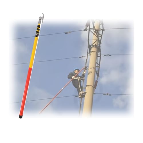 Perche de commutation isolée 5m pour éviter les arcs électriques