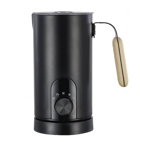 5 En 1 Espumador Y Vaporizador Eléctrico De Leche Vaporizador Automático De Leche Para Espuma Fría Y Caliente Para Café, Café Con Leche, Capuchino Y Chocolate Caliente Calentador De Crema 350 Ml