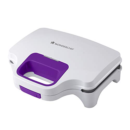 Wonderchef Deep Pocket Grill Sandwich Maker, 830W, White Wonderchef Deep Pocket Grill Sandwich Maker, 830W, White