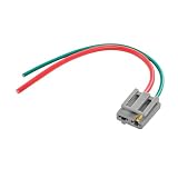 SWPHRT 170072 Car HEI Distributor Pigtail Wire Harness, 12V Vehicle Battery & Tachometer Connector Plug...