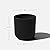 Veradek Mason Series Lima Planter - Round Planter for Indoor or Outdoor Porch/Garden | Made from Plastic & Concrete with Drainage Holes | Modern Décor for Succulents, Flowers, Small Plants