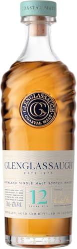 Glenglassaugh 12 Jahre, Premium Single Malt Whisky, Geschenkempfehlung mit Verpackung, harmonisch...