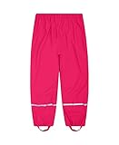 Alla Sim Girls Waterproof Rain Pant Outdoor Lightweight Cozy Rainwear Rose 6-7