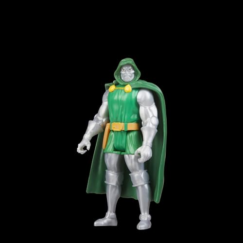 Marvel Legends Series Retro 375 Collection Doctor Doom 3.75-Inch Action Figures, Multicolor, Small - Image 3