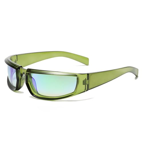 Lunettes de soleil rétro punk finition miroir collection haut de gamme mode 2025
