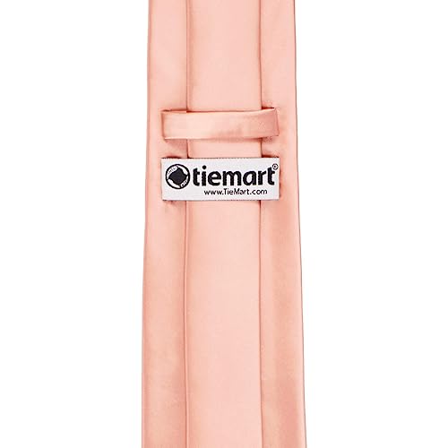 Image of tiemart Premium Solid Color Necktie