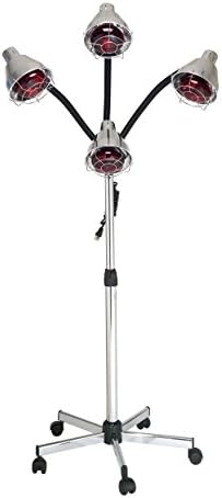 Pibbs QL854 Infrared Hair Processing Lamp 4-Head Salon Processor