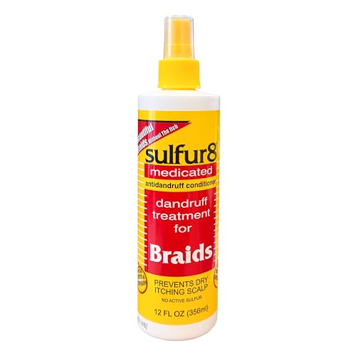 Sulfur 8 Dandruff Treatment for Braids 12 oz (Pack of 3) – Medicated image 5