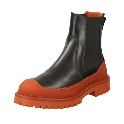 GANT FOOTWEAR Damen DALMONT Halblange Stiefel, dk Brown/orange, 36 EU